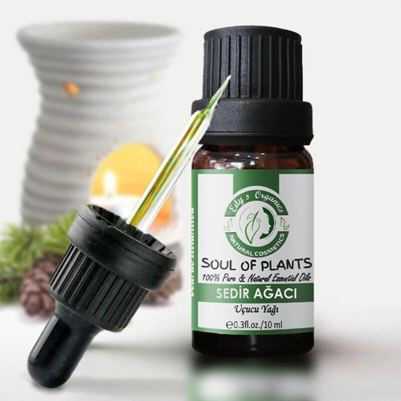 Edys Organics Cedarwood Essential Oil for Diffusing &amp; Massage 10 ml