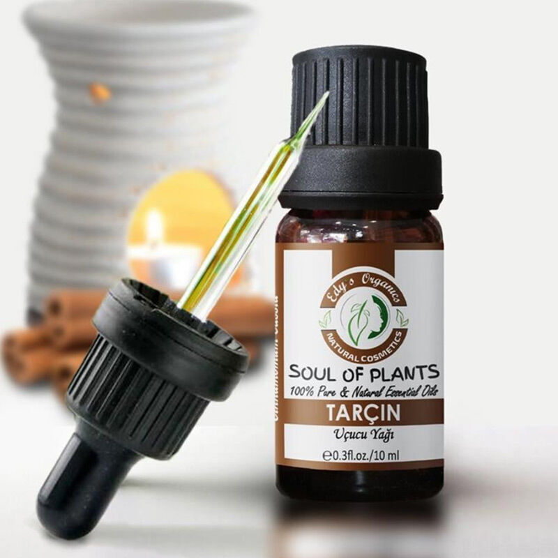 Edys Organics Cinnamon Essential Oil Warm Spicy Aroma 10 ml