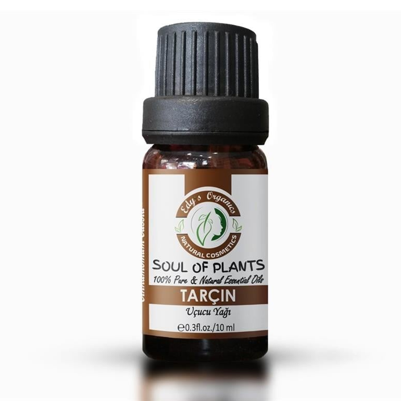 Edys Organics Cinnamon Essential Oil Warm Spicy Aroma 10 ml