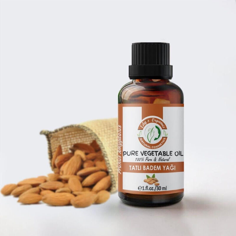Edys Organics Sweet Almond Oil Nourishing Face &amp; Body Oil 30 ml