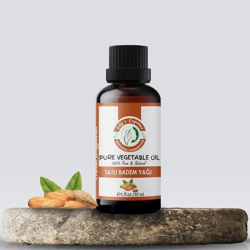 Edys Organics Sweet Almond Oil Nourishing Face &amp; Body Oil 30 ml