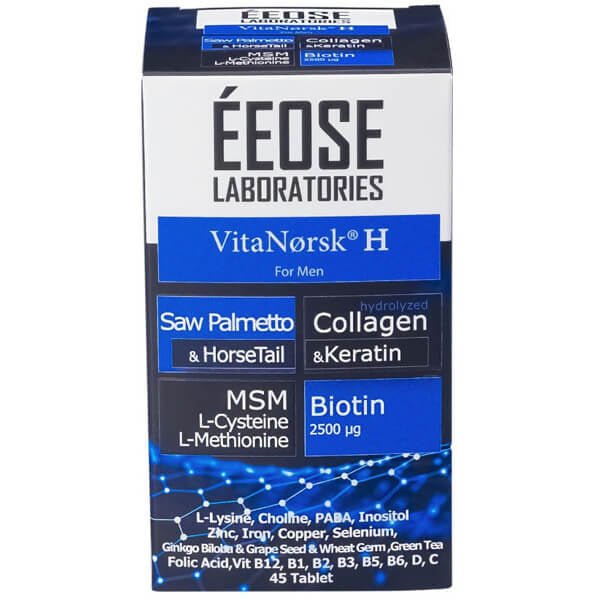 Eeose Collagen Supplement for Men with Biotin 45 Tablets