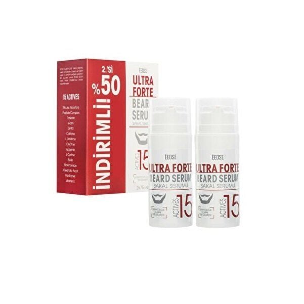 Eeose Ultra Forte Beard Serum Nourishing Care Duo 2x75 ml