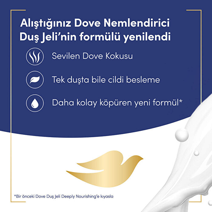 Dove Deeply Nourishing Body Wash 450ml - Hydrating & Gentle | Daily Use - view 6