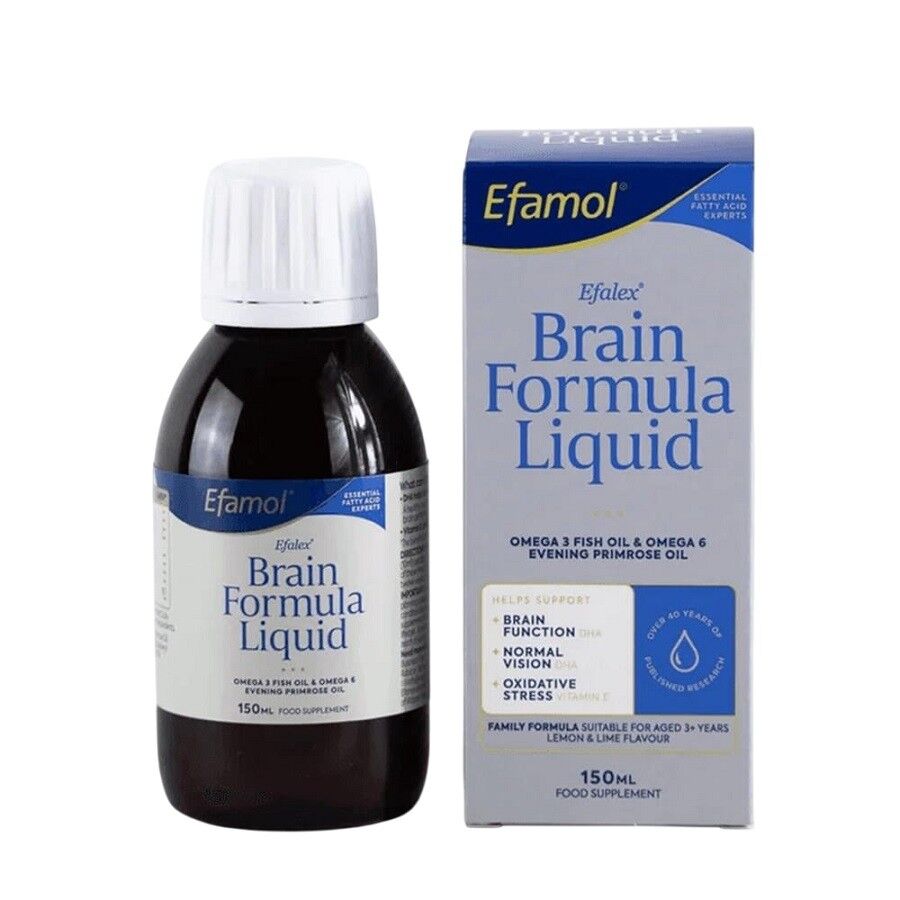 Efamol Efalex Brain Formula Liquid Omega 3 & 6 Support 150 ml