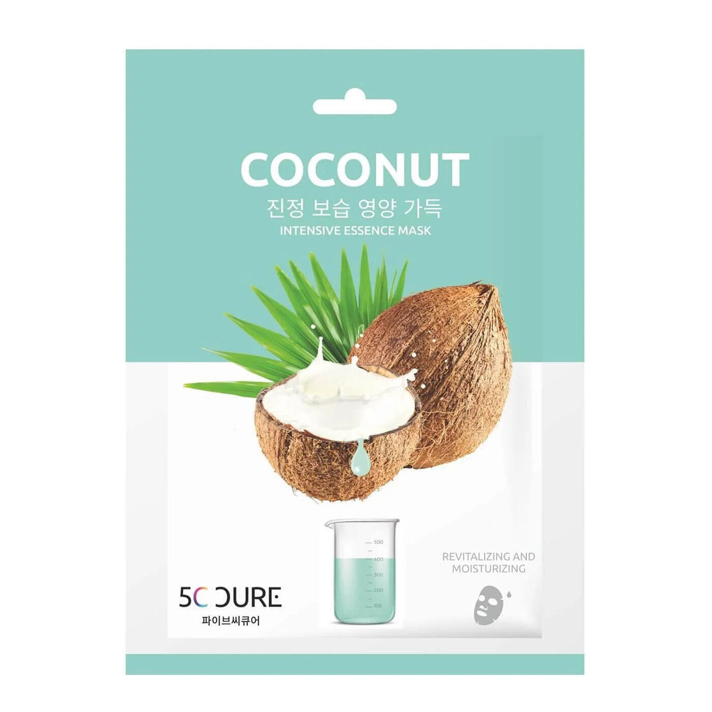 5C Coconut Ampoule Sheet Mask Hydrating & Softening 25 ml