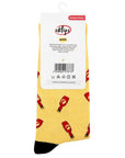 Eklips Hot Sauce Patterned Men's Socks 1 Pair
