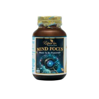 Kiperin Mind Focus Supplement: Boost Focus, Memory & Cognitive Function with L-Theanine, Lion's Mane & Citicoline - 30 Capsules Kiperin Mind Focus: Boost Memory & Focus | Cognitive Supplement Mind Focus Supplement, Cognitive Enhancement, Brain Supplement, Focus and Concentration, Memory Support, Nootropic Supplement, L-Theanine Supplement, Lion's Mane Extract, Citicoline Capsules, focus supplement, memory supplement, cognitive function, mental clarity, brain health, stress relief, anxiety relief, alertness,