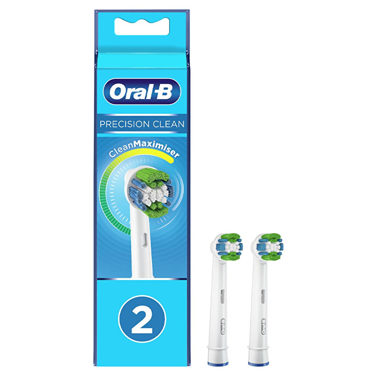 Oral-B Precision Clean Replacement Brush Heads - Superior Plaque Removal &amp; CleanMaximiser Technology - Compatible with Most Oral-B Electric Toothbrushes Oral-B Precision Clean Brush Heads - Plaque Removal - Shop Now! Oral-B replacement heads, electric toothbrush heads, Precision Clean brush head, CleanMaximiser toothbrush head, plaque removal toothbrush head, Oral-B compatible brush heads, electric toothbrush head replacement, dental hygiene brush head, Oral-B Precision Clean, Oral-B brush heads, Oral-B, re