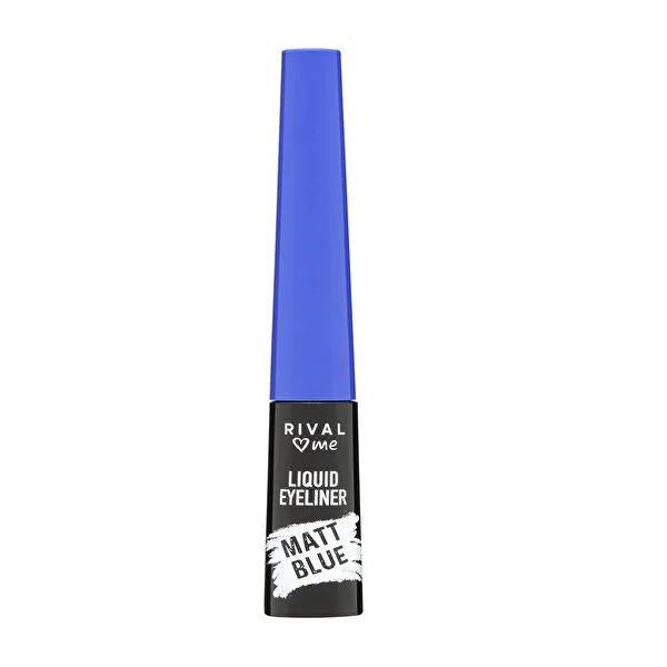 Rival Loves Me Liquid Eyeliner Likit 05 Blue - Intense Coverage, Precise Application Rival Loves Me Blue Liquid Eyeliner - Precise & Intense Liquid Eyeliner, Blue Eyeliner, Intense Coverage Eyeliner, Rival Loves Me Eyeliner, Precision Eyeliner, Eye Makeup, Beauty Essentials, Cosmetics, Makeup Products, Eye Liner, Liquid Makeup, Blue Makeup, Intense Color, Precise Makeup, Beauty Products, Makeup for Eyes, Eye Makeup Products