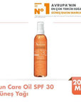 Avene SPF30 Sunscreen Body Oil - Water-Resistant, Non-Greasy Sun Protection for Sensitive Skin - Sunscreen