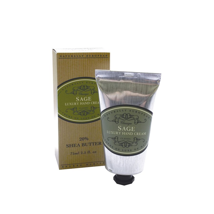 Naturally European Sage Hand Cream for Dry Hands 75 ml