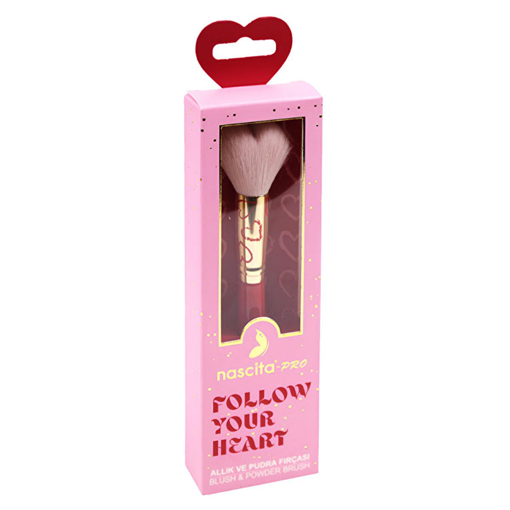 Nascita Pro Love Series Makeup Brush for Blush and Powder Application - Soft Bristles, Versatile Cosmetic Tool - view 2