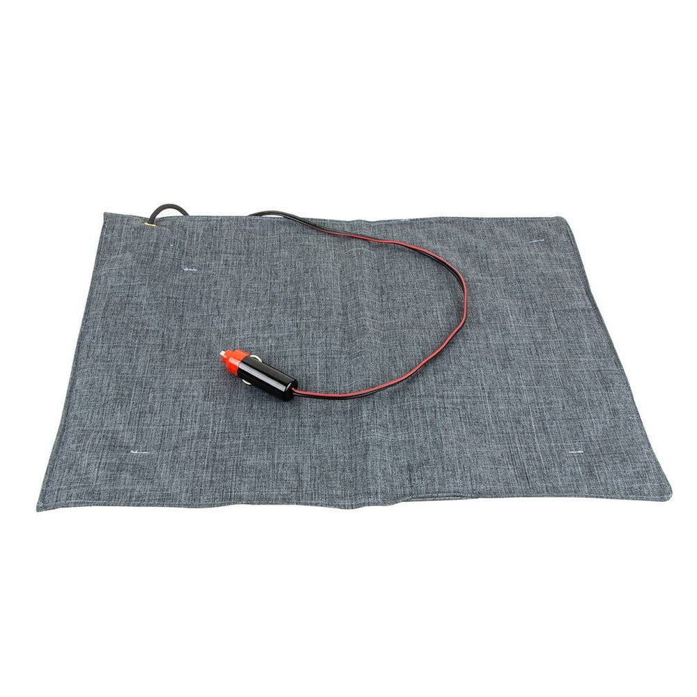 Omak 12V Heated Car Seat Cushion with Thermostat 30x45 cm