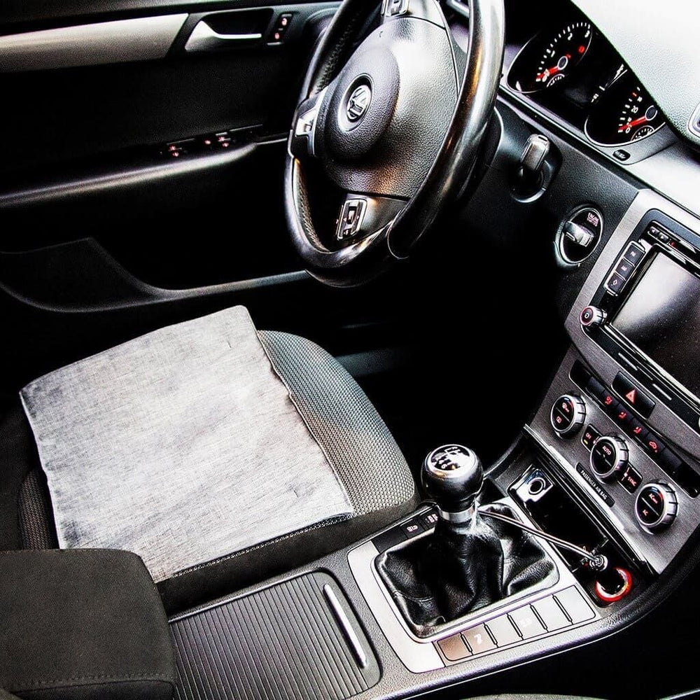 Omak 12V Heated Car Seat Cushion with Thermostat 30x45 cm
