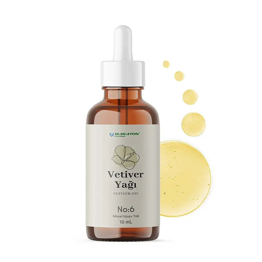 Maraton Pharma Elemental Vetiver Oil Natural Essential Oil 20 ml