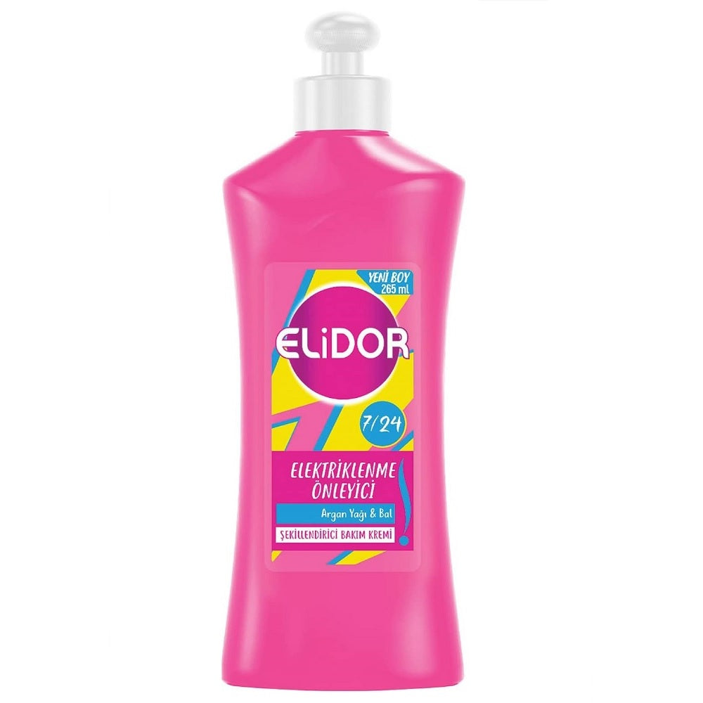 Elidor 7/24 Anti-Frizz Hair Cream for Smooth Styling 265ml