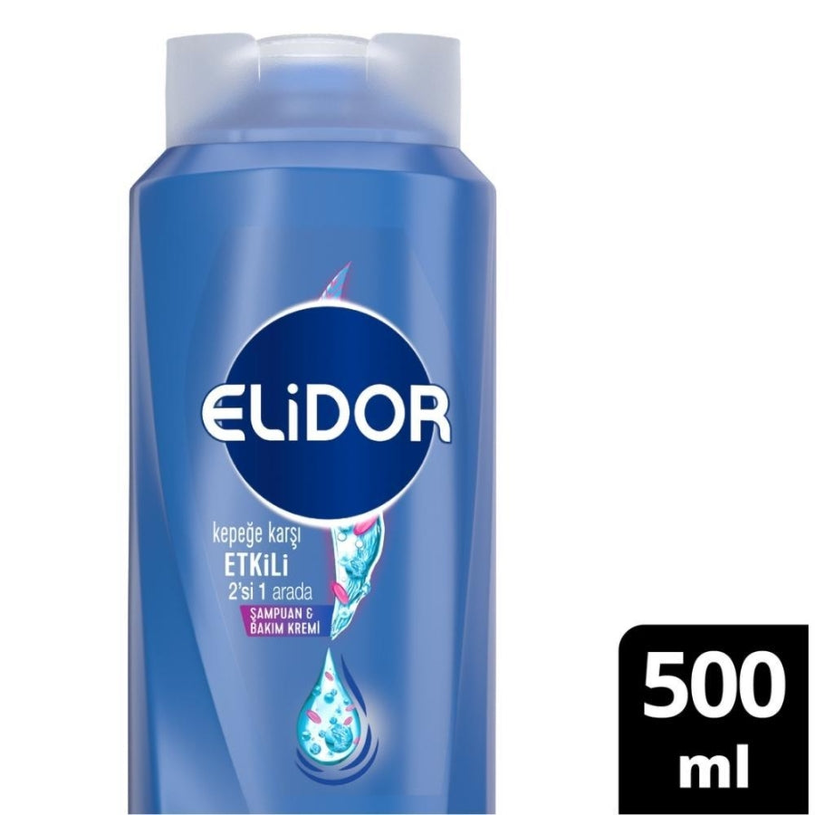 Elidor Anti-Dandruff 2-in-1 Shampoo & Conditioner 500ml