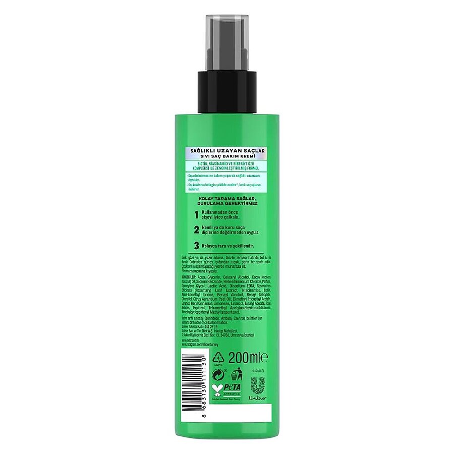 Elidor Healthy Growth Liquid Hair Conditioner Spray 200 ml