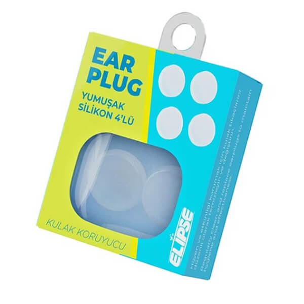 Elipse Silicone Earplugs for Noise Reduction 4-Pack