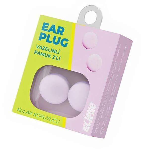 Elipse Vaseline Ear Plugs for Noise &amp; Water Protection 2 Pack