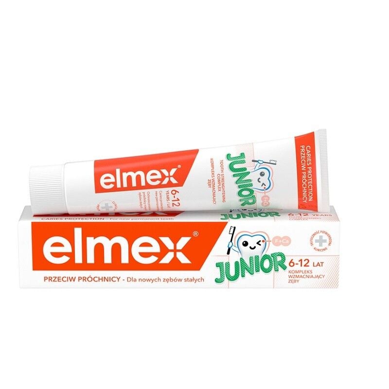 Elmex Junior Kids Toothpaste for Ages 6-12 75 ml