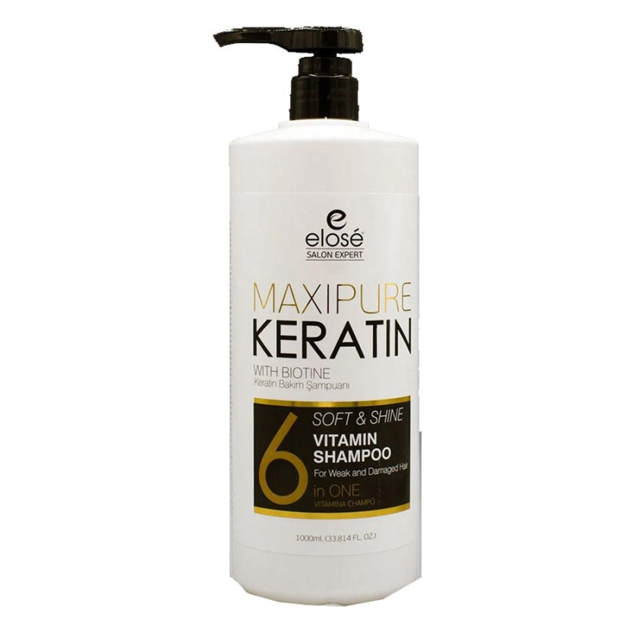 Elose Keratin Shampoo Strengthening & Repairing Formula 1000ml