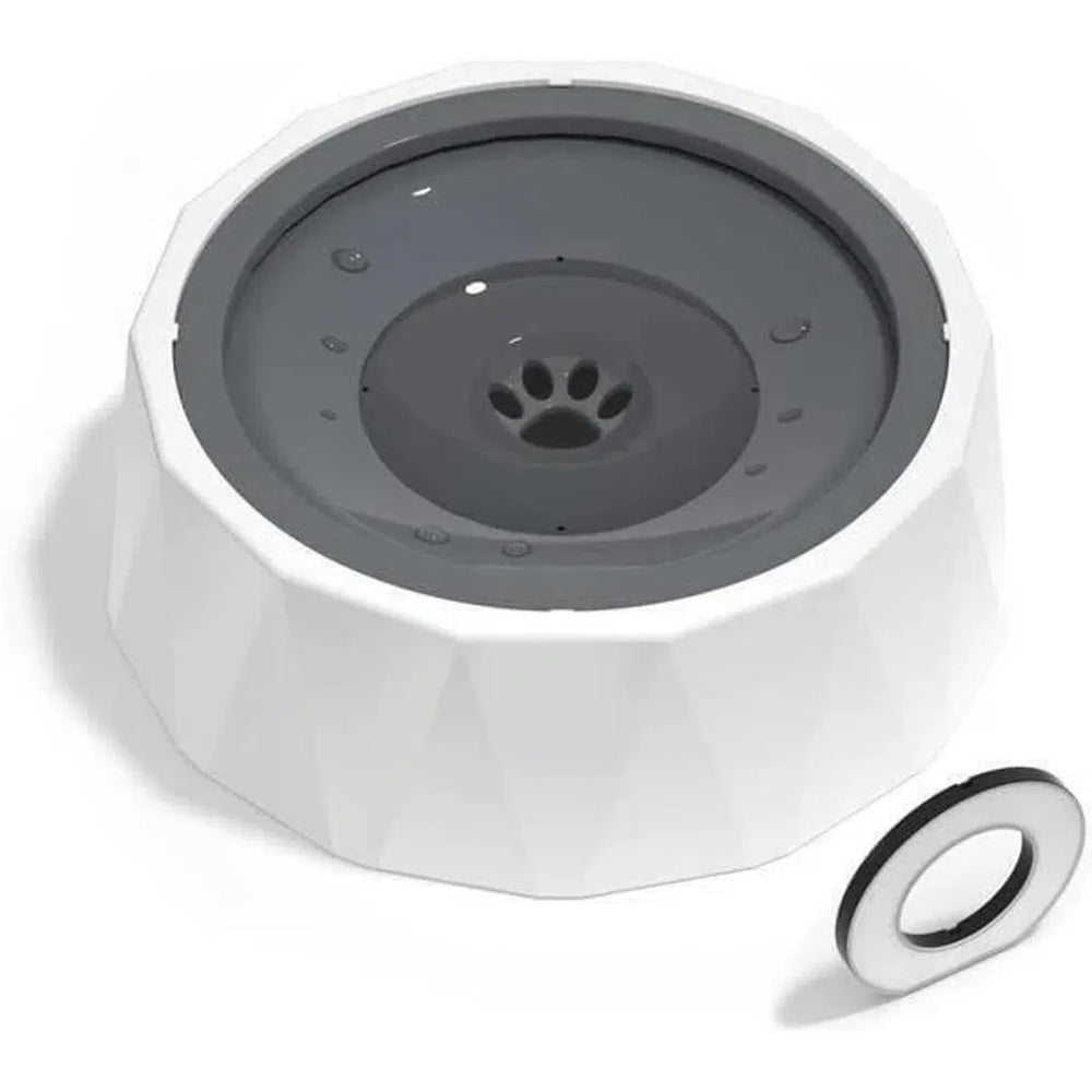 ELS Pet Diamond Splash-Proof Pet Water Bowl 1L
