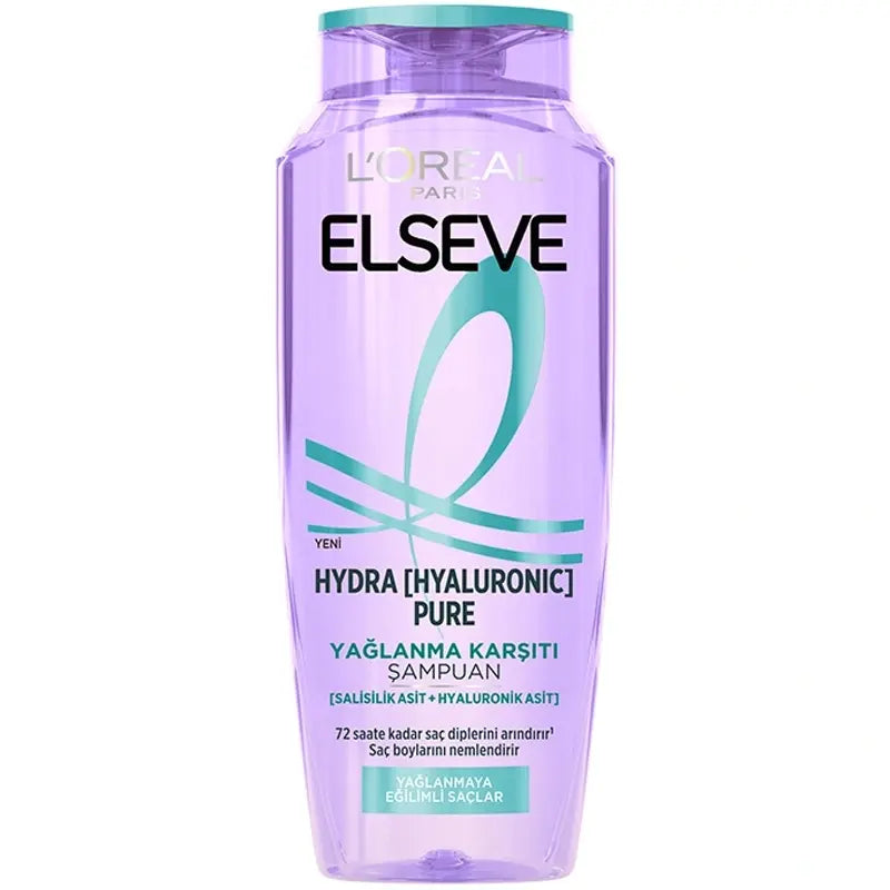 Elseve Hydra Hyaluronic Pure Purifying Shampoo 300ml