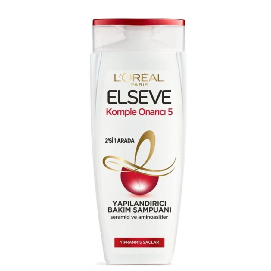 Elseve Total Repair 5 Restructuring Shampoo for Damaged Hair 360ml