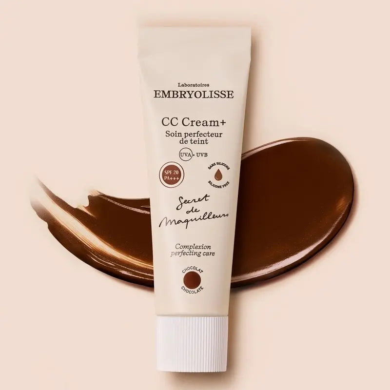 Embryolisse CC Cream SPF20 Chocolate Tinted Moisturizer 30ml