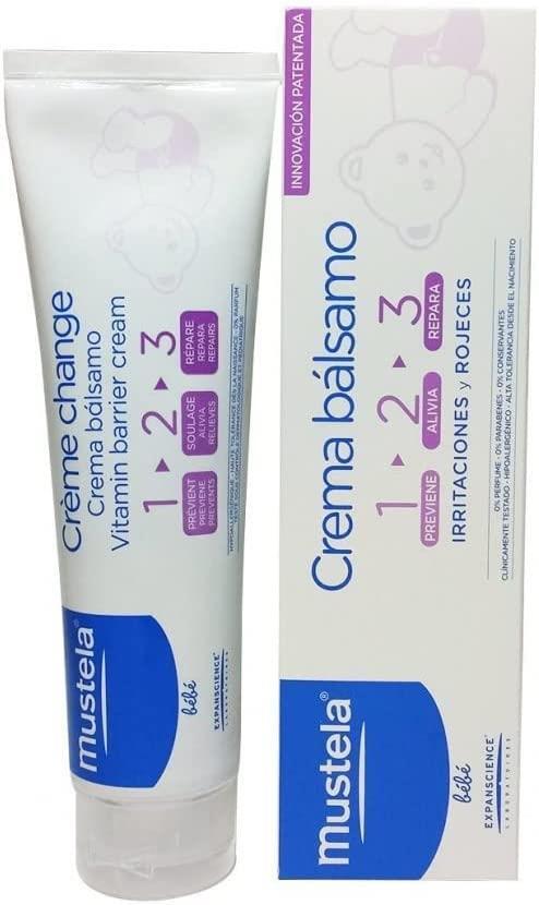 Mustela Baby Care Cream - Hypoallergenic Diaper Rash Relief & Natural Skin Protection for Sensitive Baby Skin - image 5