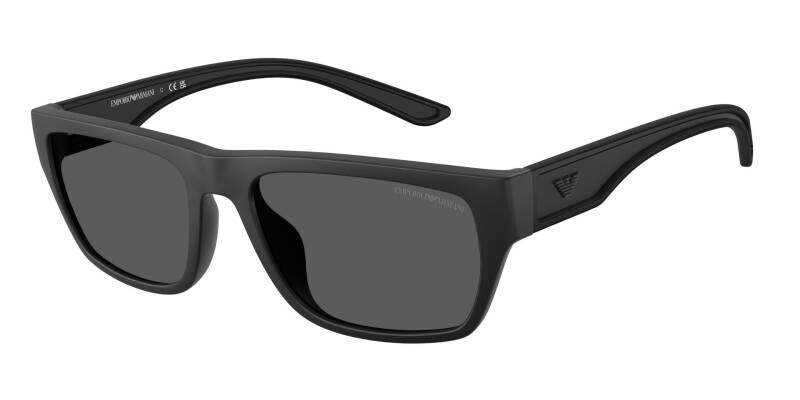 Emporio Armani 0EA4267U Classic Black Men's Sunglasses 57mm