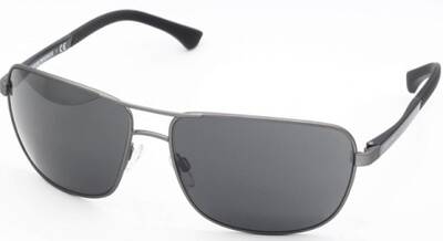 Emporio Armani 2033 3130/87 Matte Grey Metal Sunglasses