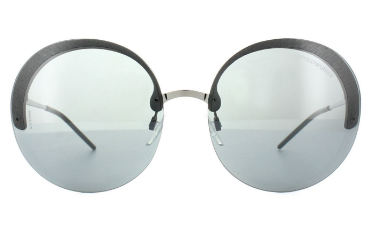 Emporio Armani 2044 3010/6G Metal Mirror Sunglasses 61mm