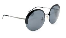 Emporio Armani 2044 3010/6G Metal Mirror Sunglasses 61mm