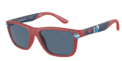 Emporio Armani 4002 5624/80 Red Acetate Sunglasses 48mm