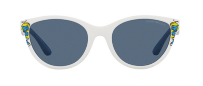 Emporio Armani 4003 5344/80 Patterned Square Sunglasses