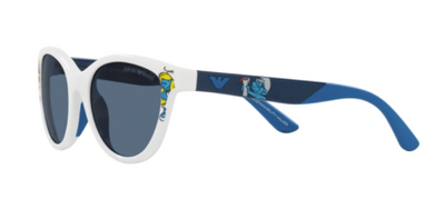 Emporio Armani 4003 5344/80 Patterned Square Sunglasses