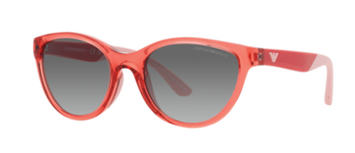 Emporio Armani 4003 5377/11 Red Acetate Sunglasses 48mm