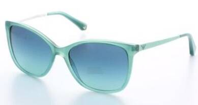 Emporio Armani 4025 5204/4S Green Gradient Sunglasses 56mm