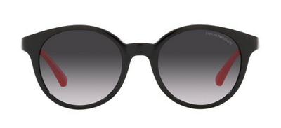 Emporio Armani 4185 5017/8G Black Square Sunglasses