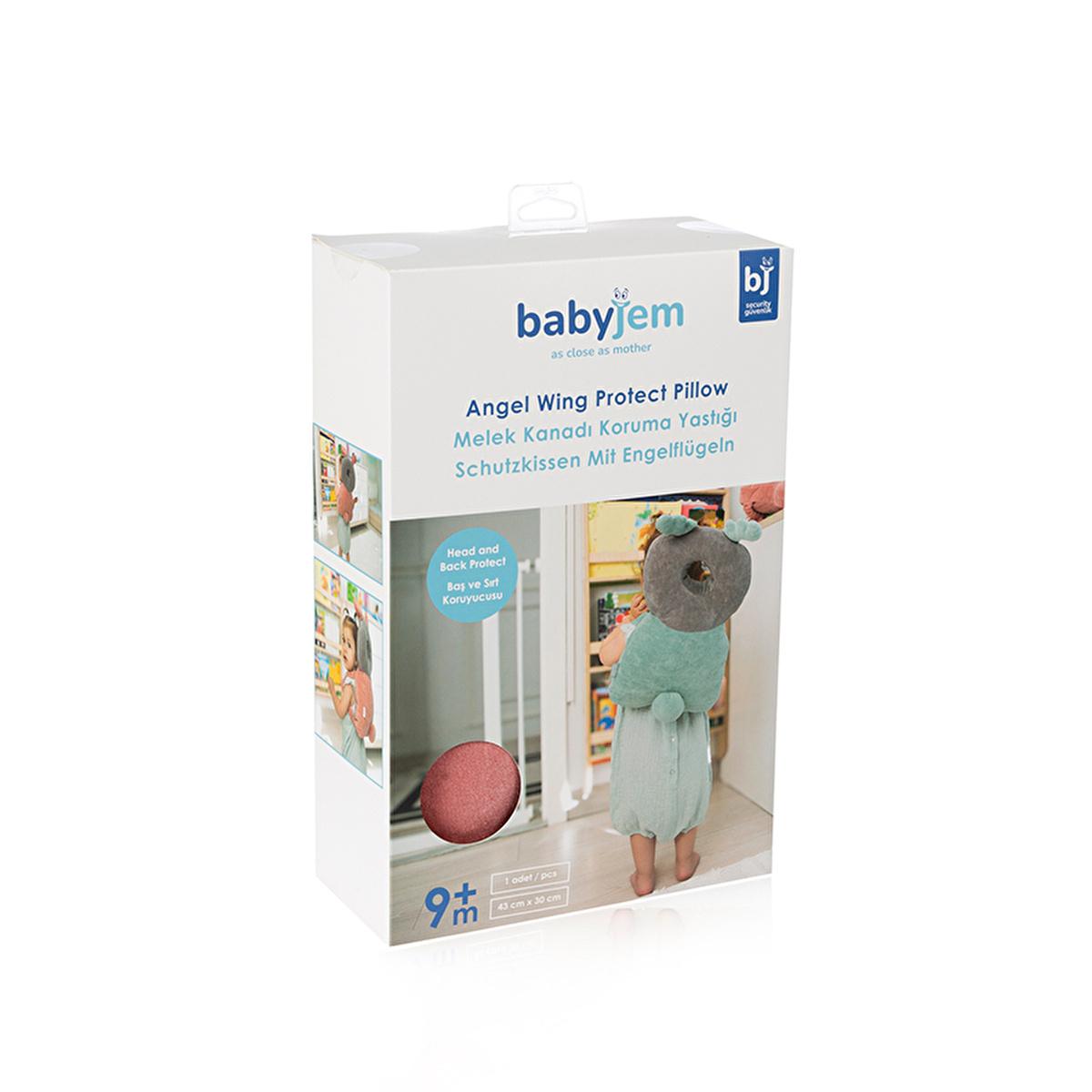 Babyjem Baby Safety Padding - Soft Velvet Toddler Fall Protection for Learning to Walk Baby Safety Padding - Soft Velvet Toddler Fall Protection baby safety padding, toddler fall protection, baby walking safety, soft baby padding, baby back and head protection, baby safety products, toddler safety, baby comfort, baby protection, parenting essentials
