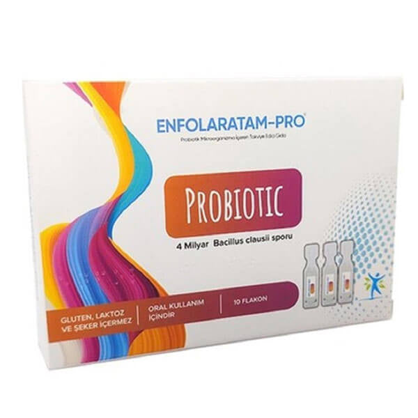 Enfolaratam Pro Probiotic Liquid Supplement 10 ml x 10 Vials