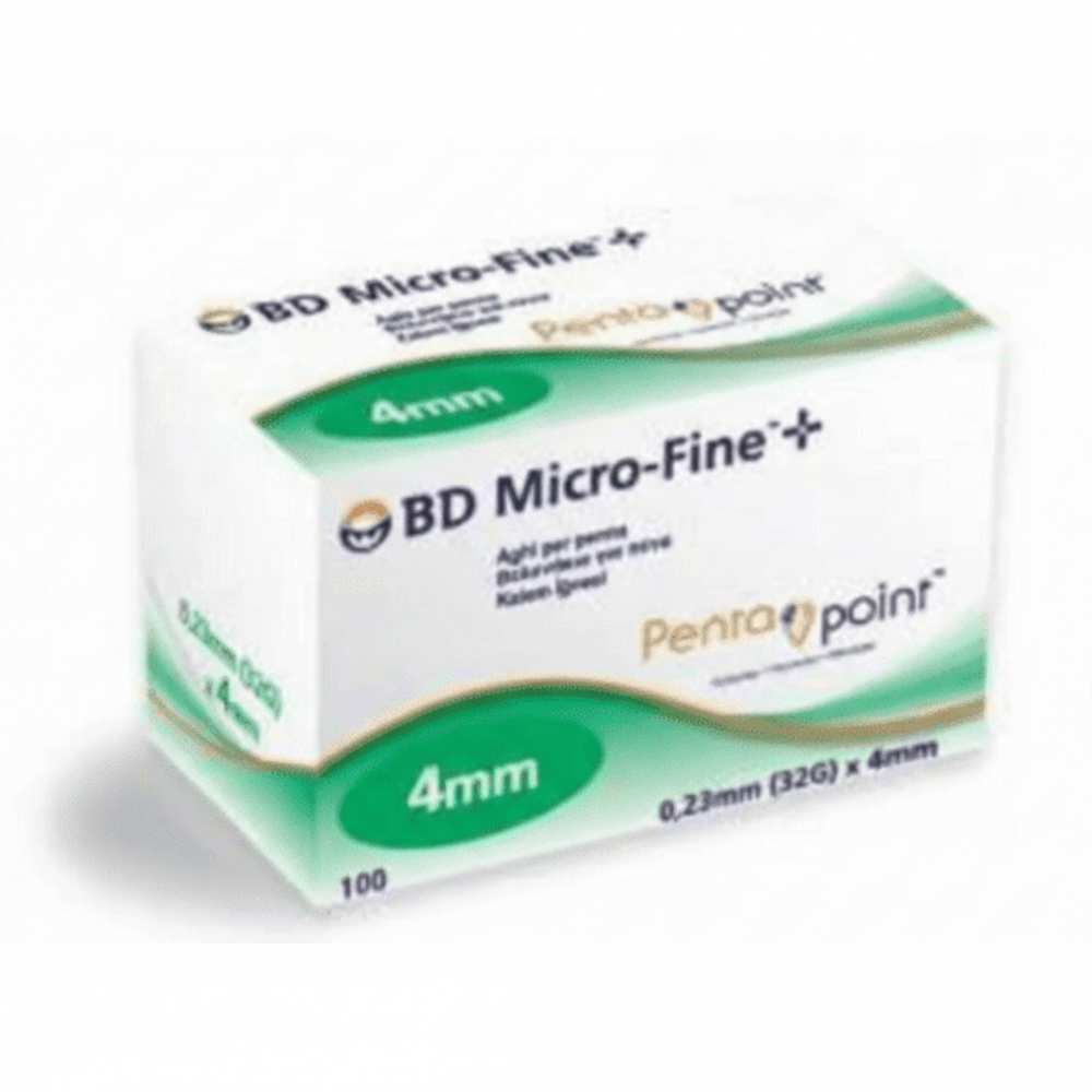 BD Micro-Fine Plus Pen Needles 4mm 32G - Enhanced