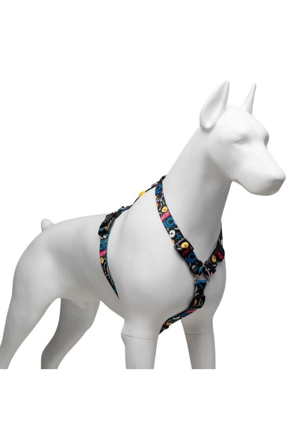Lindo Enjoy H-Type Dog Harness Ergonomic Walking Gear Medium