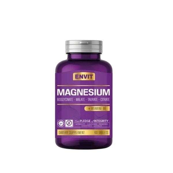 Safarma Envit Magnesium & Vitamin B6 Complex 60 Tablets