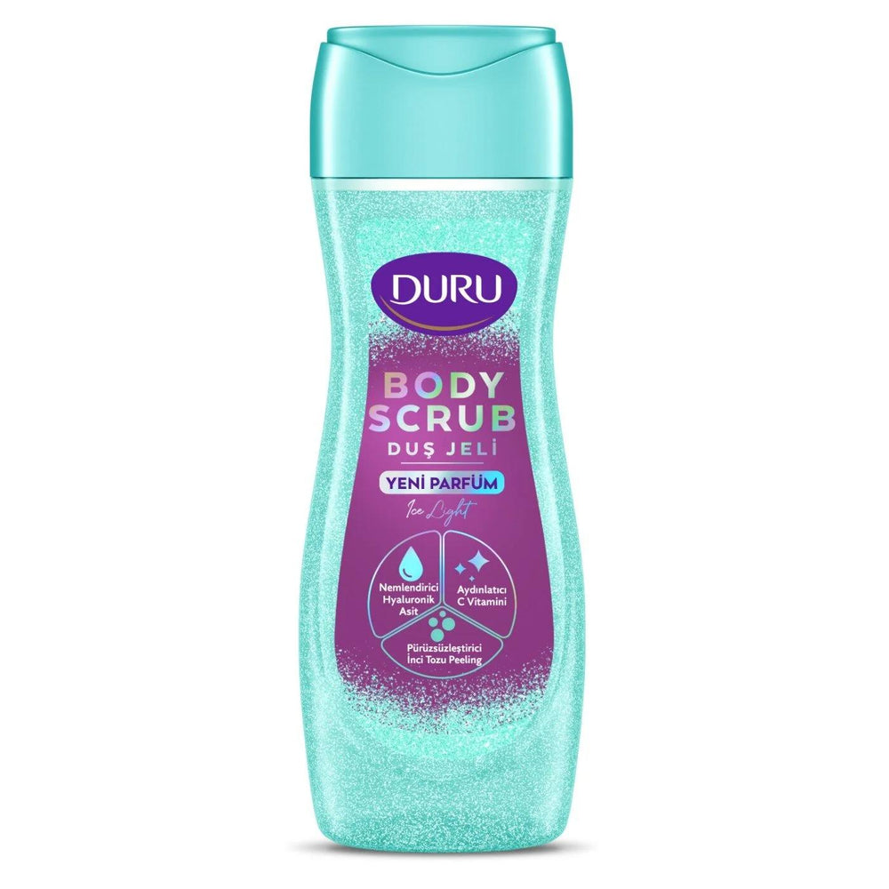 Duru Body Scrub Ice Light Shower Gel 450 ml