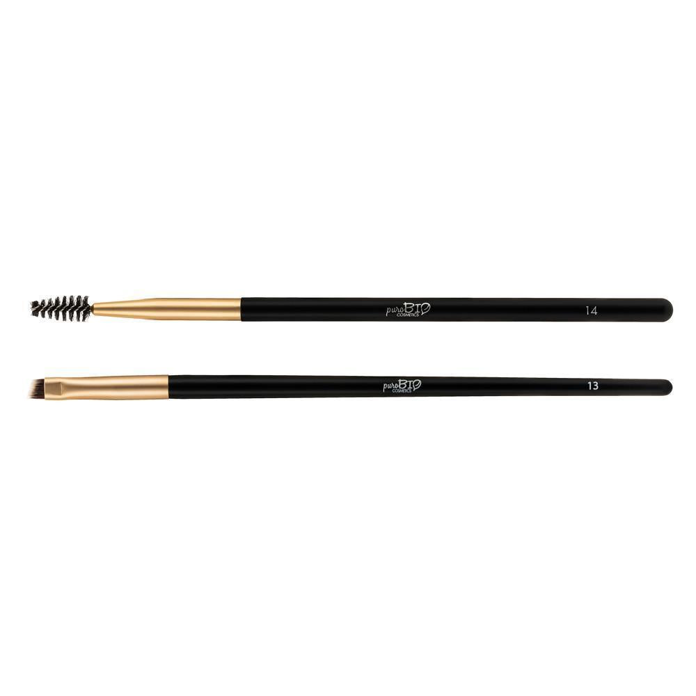 purobio kiit penneli brush set no 13-14, purobio makeup brush set close up, purobio brushes for beauty enthusiasts PUROBİO Makeup Brush Set - Kiit Penneli No: 13-14 PUROBİO Makeup Brush Set - Perfect for Artists makeup-brush, purobio, beauty-tools, professional-makeup, beauty-enthusiasts, makeup-artists, cosmetics, brush-set, ai-generated, kiit-penneli