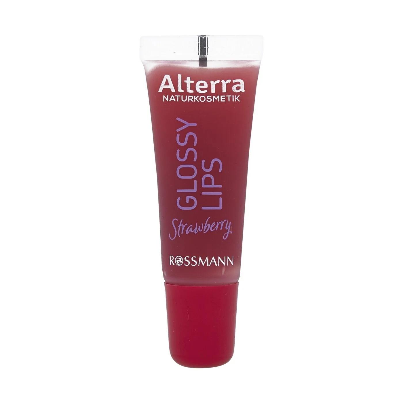 Alterra Lip Gloss No02 Strawberry for Shiny Lips 9 ml